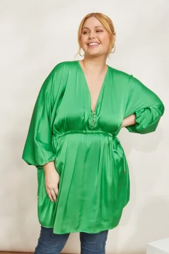 Elysian Top/Dress - Emerald