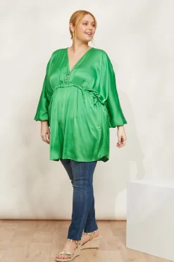 Elysian Top/Dress - Emerald