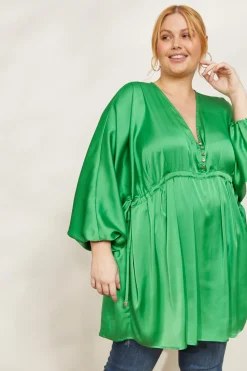 Elysian Top/Dress - Emerald