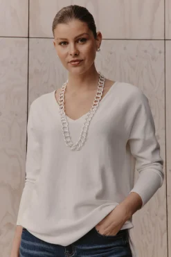 Estel Chain Necklace - Silver