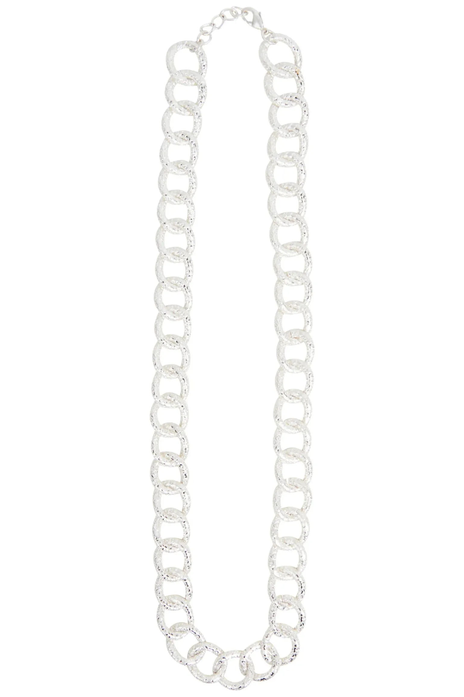 Estel Chain Necklace - Silver