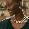 Estel Choker Necklace - Silver
