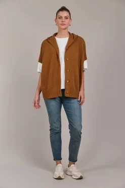 Estel Hood Knit - Hazel