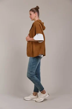 Estel Hood Knit - Hazel