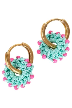 Ethos Earring - Aqua/Candy