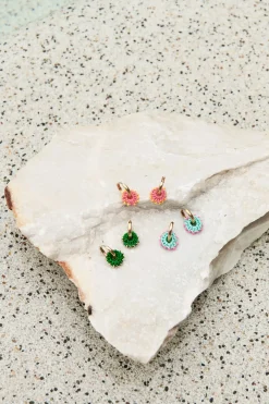 Ethos Earring - Kiwi/Gold
