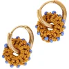 Ethos Earring - Tan/Lilac