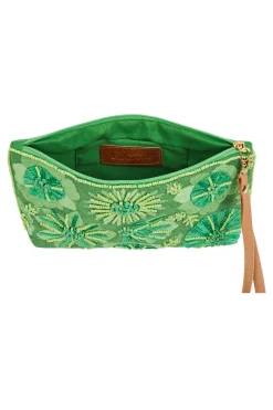 Flourish Clutch - Kiwi