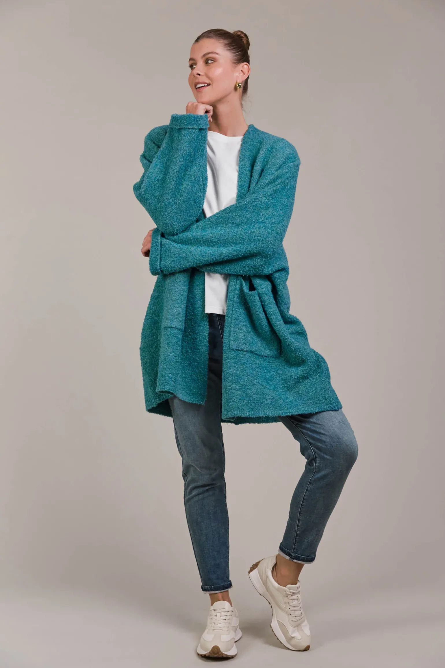 Folie Relaxed Cardigan - Largo