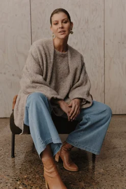 Folie Relaxed Knit - Oat