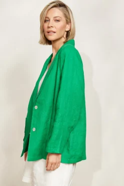 Halcyon Blazer - Emerald