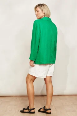 Halcyon Blazer - Emerald