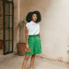 Halcyon Button Top - Opal