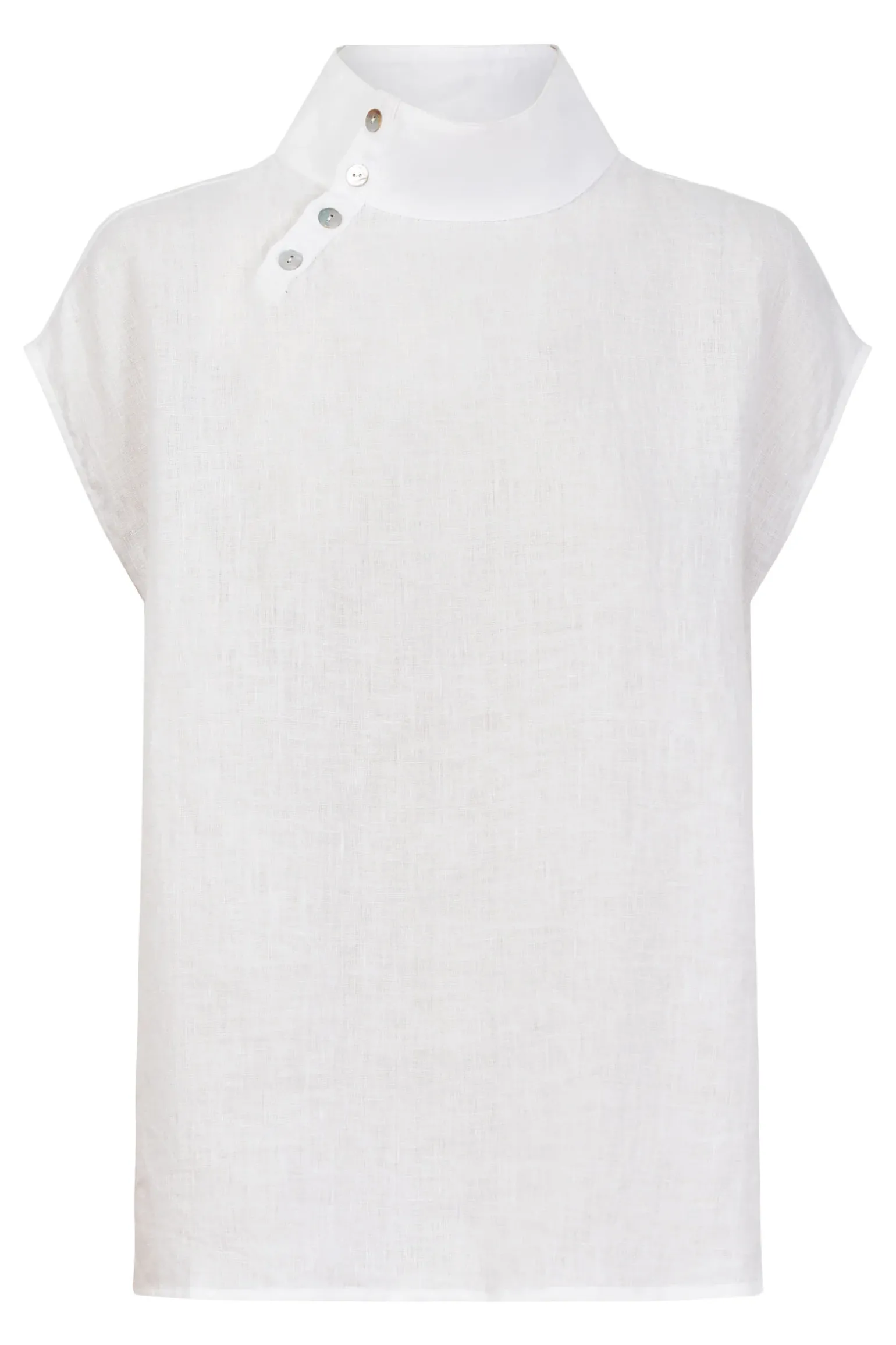 Halcyon Button Top - Opal