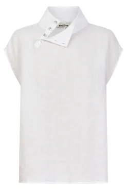 Halcyon Button Top - Opal