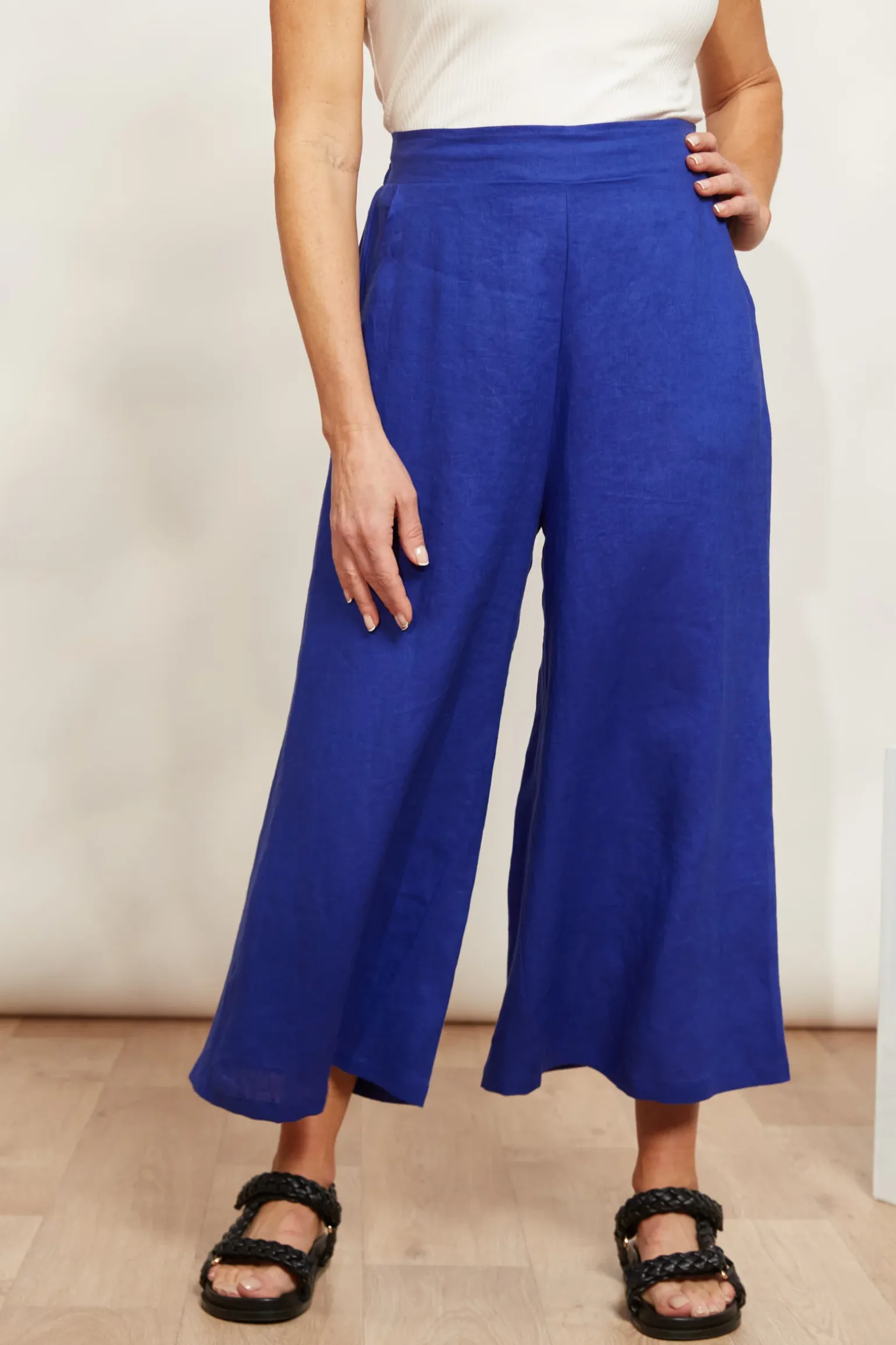 Halcyon Crop Pant - Cobalt