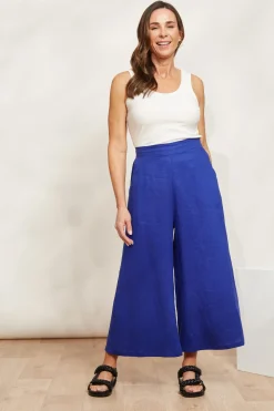 Halcyon Crop Pant - Cobalt