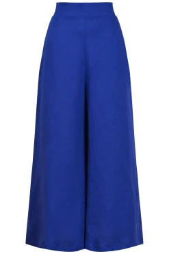 Halcyon Crop Pant - Cobalt