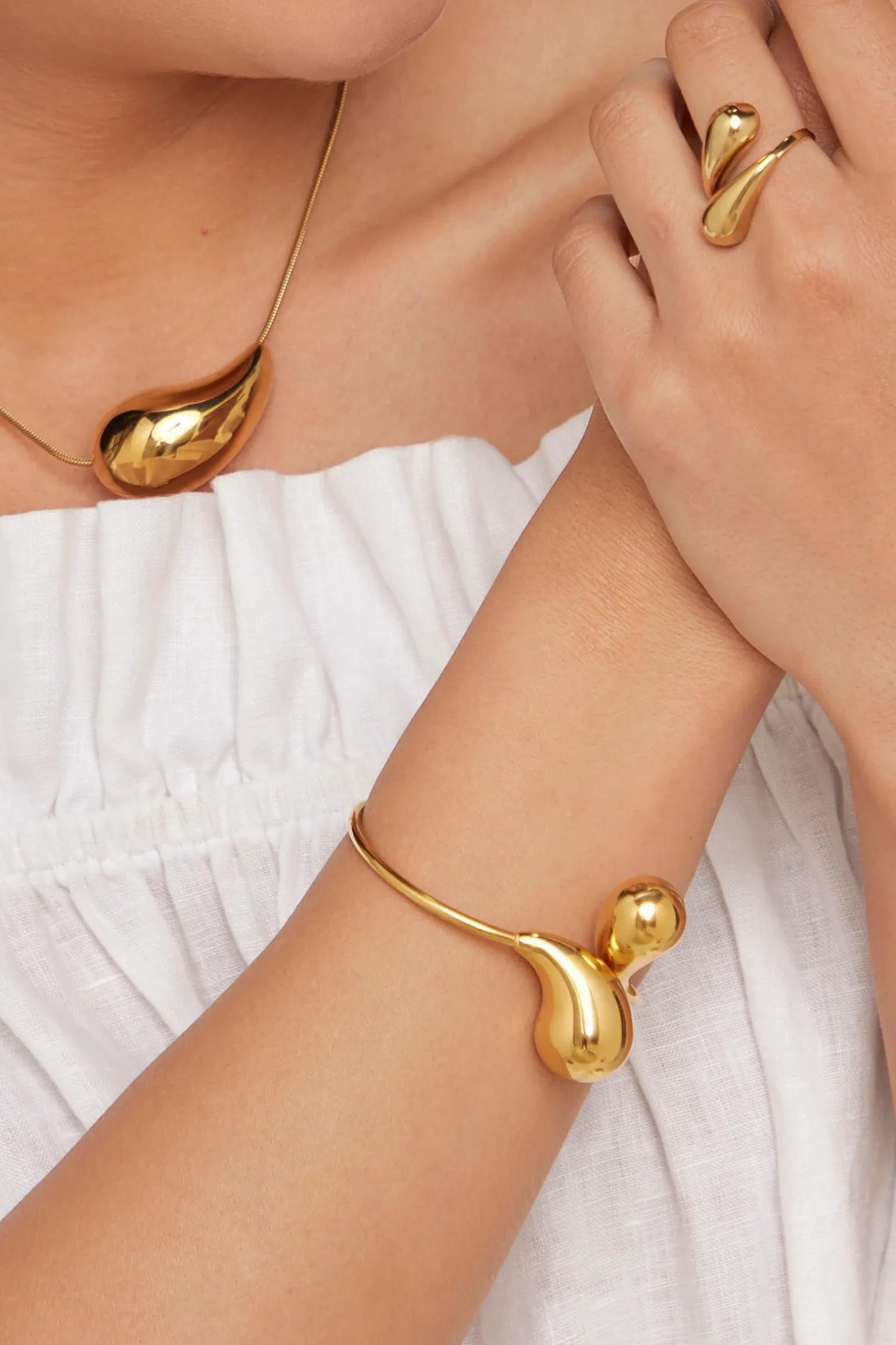 Halcyon Cuff - Gold
