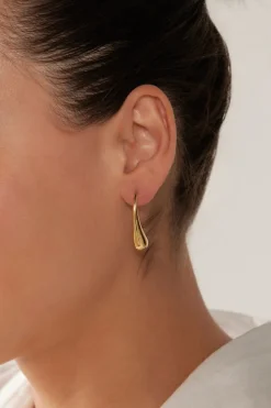 Halcyon Drop Earring - Gold