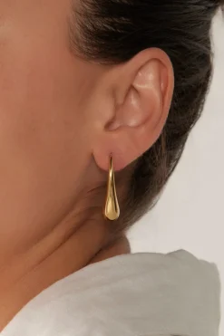 Halcyon Drop Earring - Gold