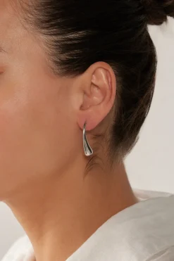 Halcyon Drop Earring - Silver