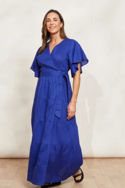Halcyon Maxi Dress - Cobalt