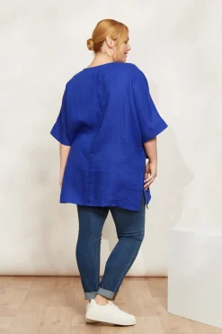 Halcyon Relaxed Top - Cobalt