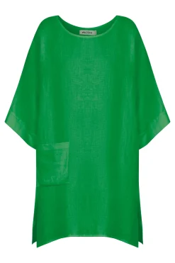 Halcyon Relaxed Top - Emerald