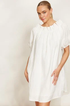 Halcyon Ruched Dress - Opal
