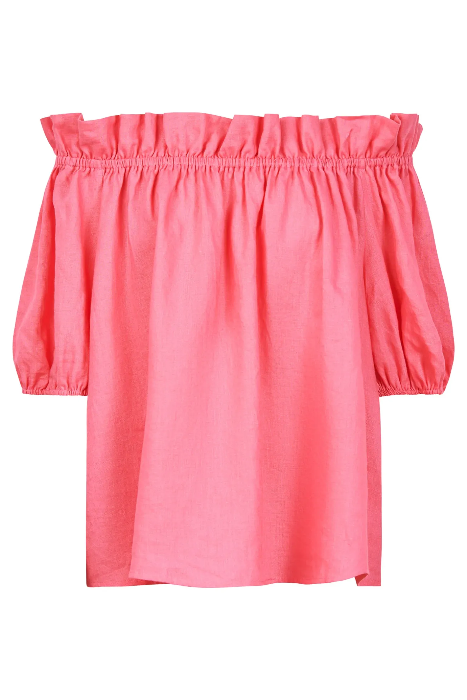 Halcyon Ruched Top - Musk