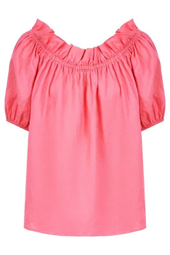 Halcyon Ruched Top - Musk