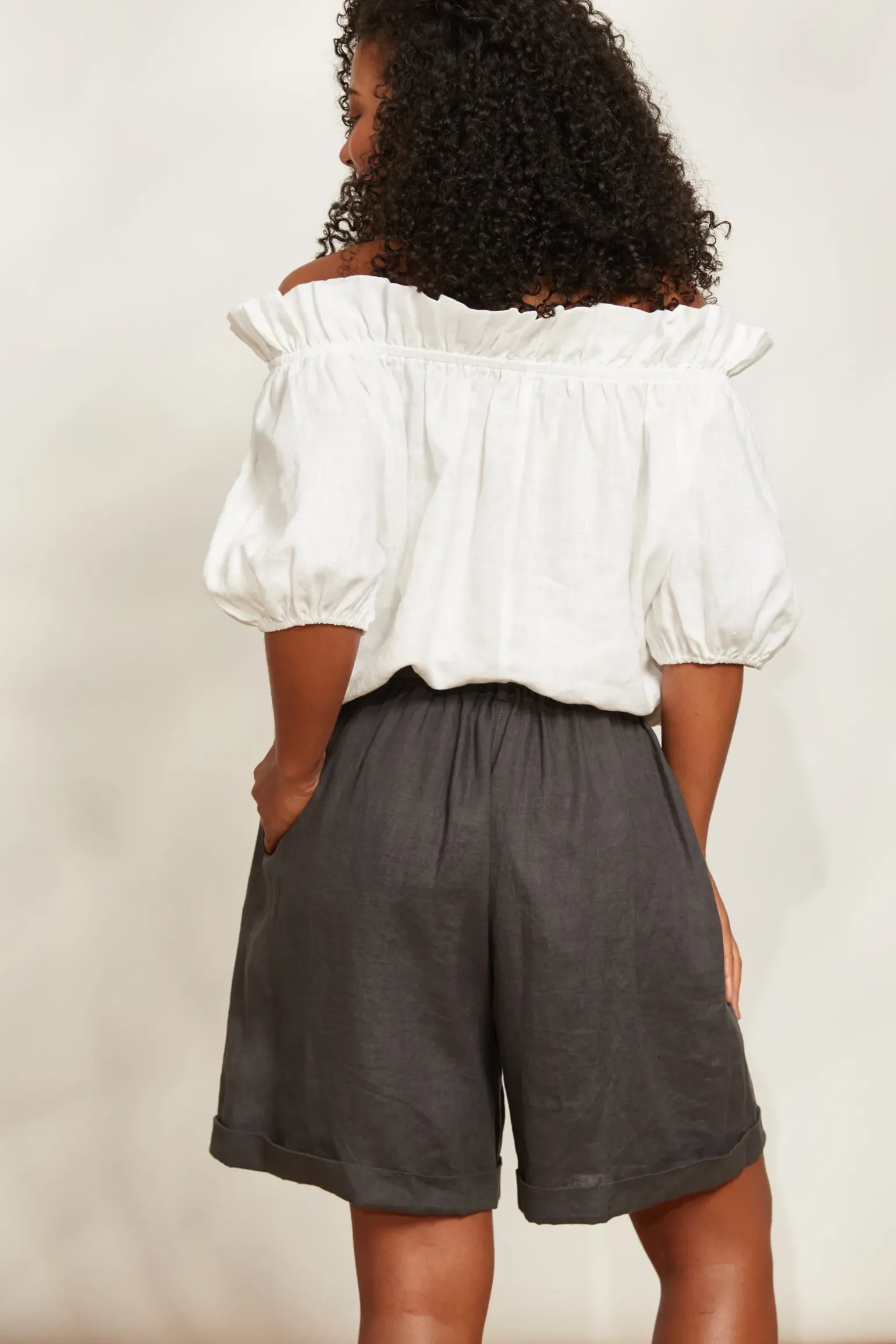 Halcyon Ruched Top - Opal