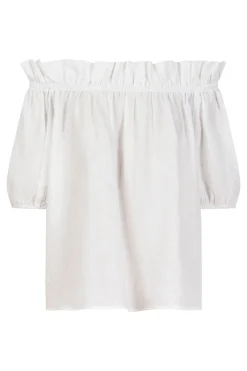 Halcyon Ruched Top - Opal