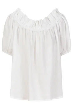 Halcyon Ruched Top - Opal