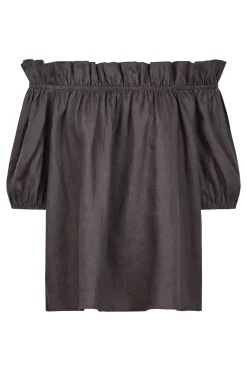 Halcyon Ruched Top - Oyster