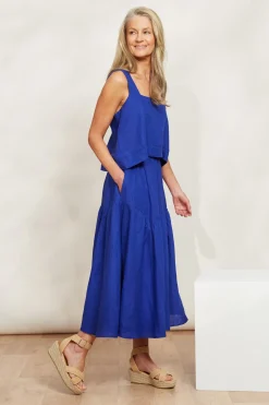 Halcyon Skirt - Cobalt