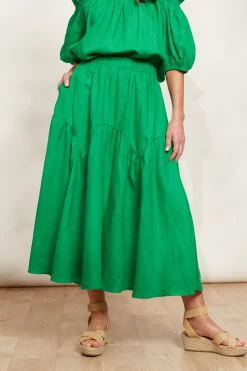 Halcyon Skirt - Emerald