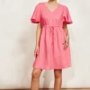 Halcyon Tie Dress - Musk