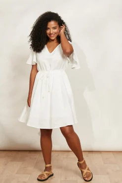 Halcyon Tie Dress - Opal