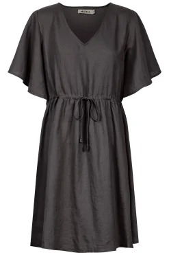 Halcyon Tie Dress - Oyster