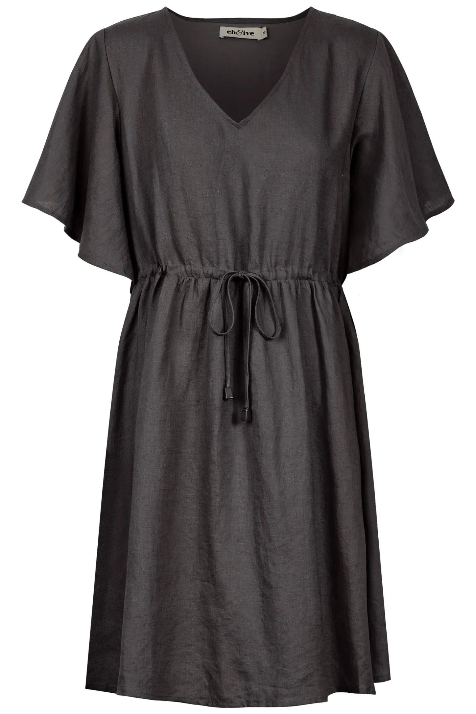 Halcyon Tie Dress - Oyster