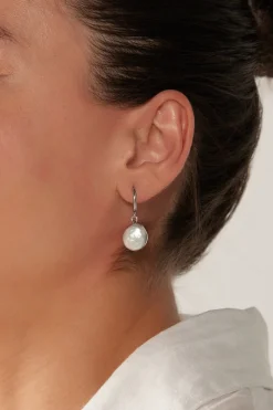Heritage Earring - Clear Dome