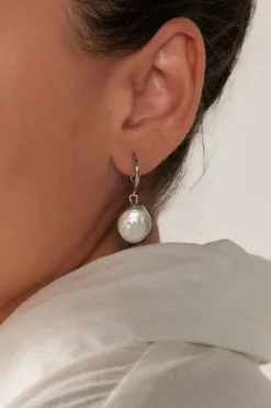 Heritage Earring - Clear Dome