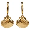 Heritage Earring - Gold Shell