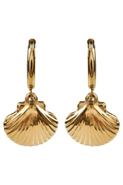 Heritage Earring - Gold Shell