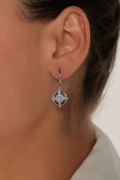 Heritage Earring - Silver Star