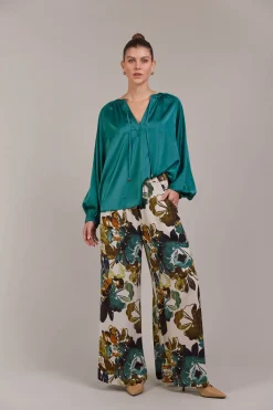 Ivy Blouse - Teal