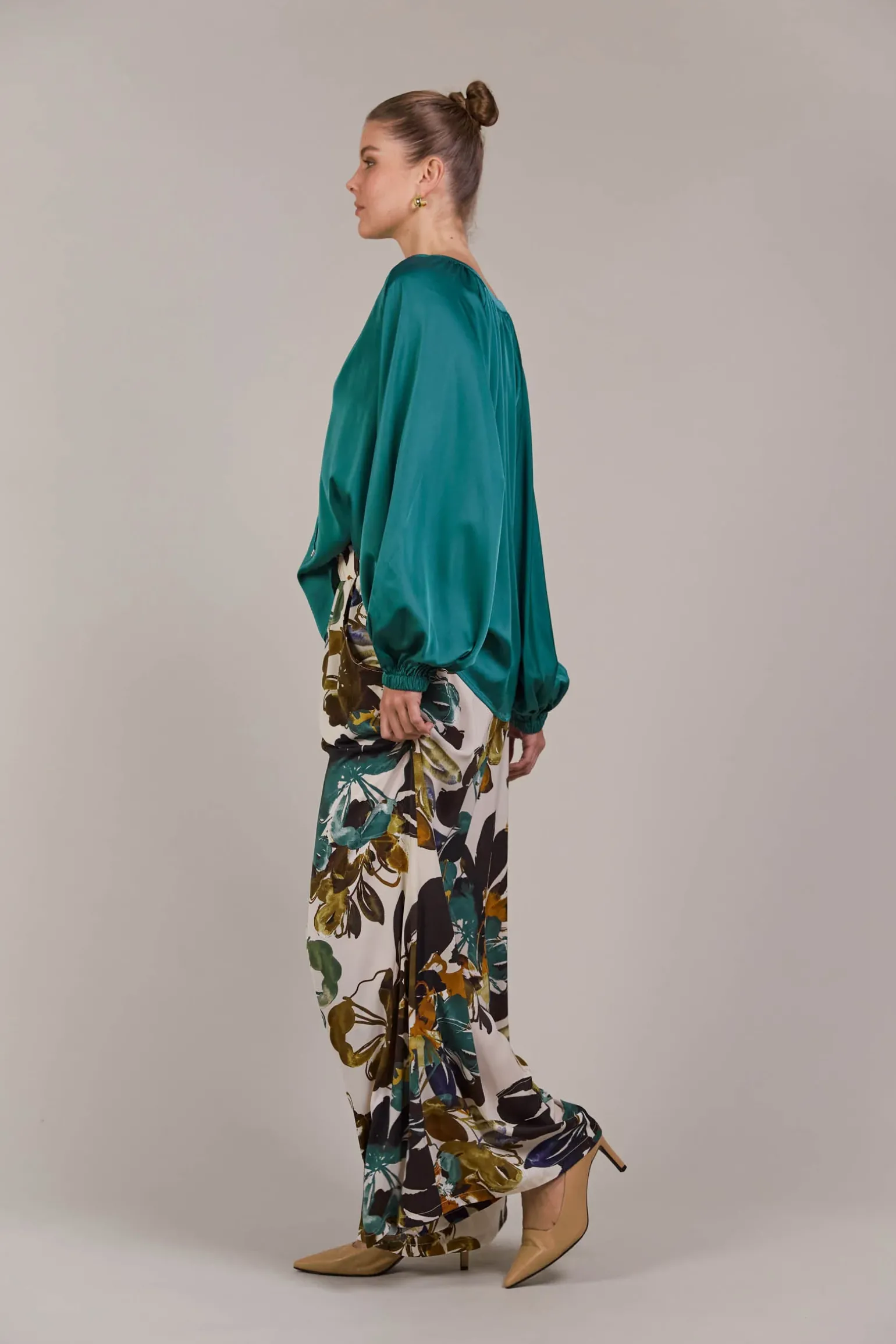 Ivy Blouse - Teal