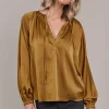Ivy Blouse - Tobacco